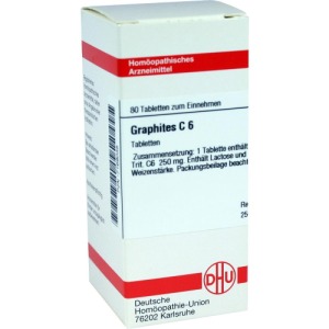 Abbildung: Graphites C 6 Tabletten, 80 St.