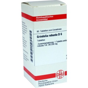 Abbildung: Grindelia Robusta D 6 Tabletten, 80 St.