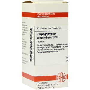 Harpagophytum Procumbens D 30 Tabletten 80 St