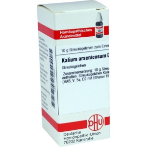 Kalium Arsenicosum D 6 Globuli 10 g