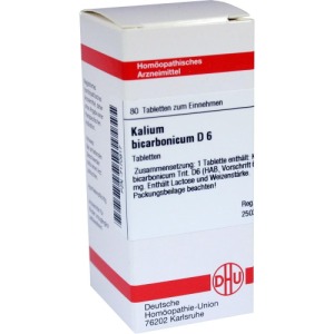 Kalium Bicarbonicum D 6 Tabletten 80 St