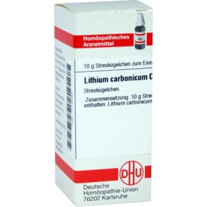 Lithium Carbonicum C 30 Globuli 10 g