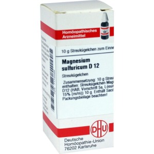 Magnesium Sulfuricum D 12 Globuli, 10 g