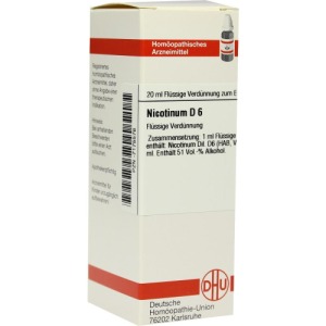 Nicotinum D 6 Dilution 20 ml