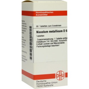 Niccolum Metallicum D 6 Tabletten 80 St