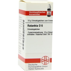 Ratanhia D 6 Globuli 10 g