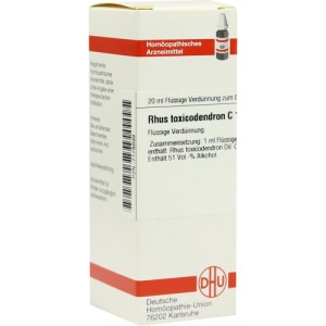 RHUS Toxicodendron C 12 Dilution 20 ml