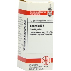 Spongia D 5 Globuli 10 g