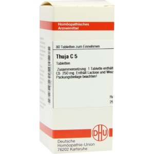 Thuja C 5 Tabletten 80 St