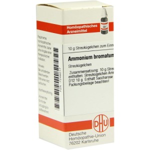 Ammonium Bromatum D 12 Globuli 10 g
