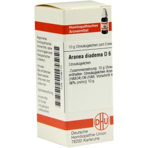 Aranea Diadema D 6 Globuli 10 g