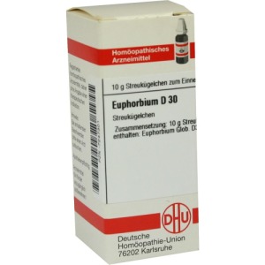 Euphorbium D 30 Globuli 10 g