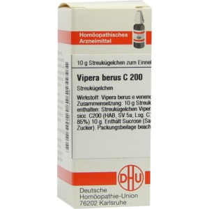 Vipera Berus C 200 Globuli 10 g
