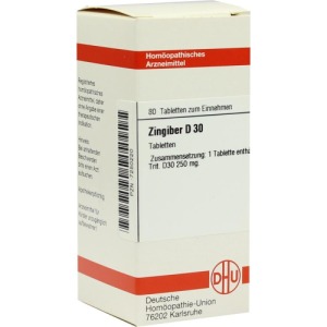 Zingiber D 30 Tabletten 80 St