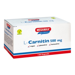 Abbildung: MEGAMAX L-Carnitin 500 mg, 120 St.