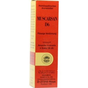 Muscarsan D 6 Tropfen 10 ml