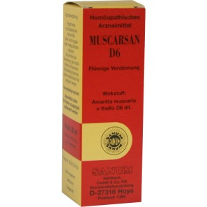 Muscarsan D 6 Tropfen 30 ml