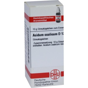 Acidum Oxalicum D 12 Globuli 10 g