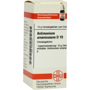 Antimonium Arsenicosum D 10 Globuli 10 g