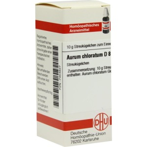 Aurum Chloratum D 8 Globuli 10 g