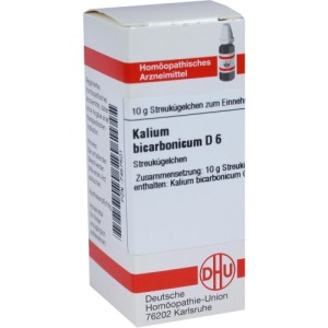 Kalium Bicarbonicum D 6 Globuli 10 g
