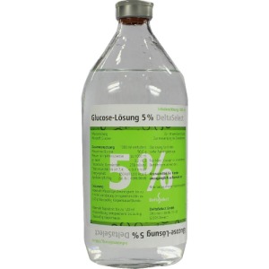 Glucose 5% Alleman Infusionslösung Glasf 1000 ml
