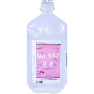 Ringer Lösung Deltamedica Plastik Infusi 1000 ml