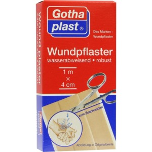 Gothaplast Wundpfl.robust 4 cmx1 m wasse 1 St