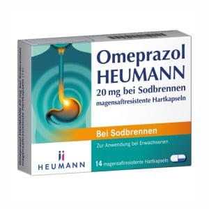 Omeprazol Heumann 20 Mg Magensaftresistente Hartkapseln 14 St Docmorris