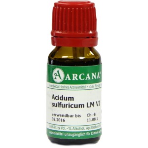 Acidum Sulfuricum LM 6 Dilution 10 ml