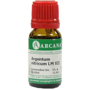 Argentum Nitricum LM 12 Dilution 10 ml