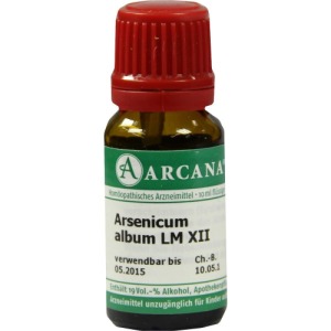 Arsenicum Album LM 12 Dilution 10 ml