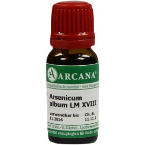 Arsenicum Album LM 18 Dilution 10 ml