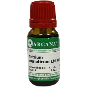 Natrium Muriaticum LM 30 Dilution 10 ml