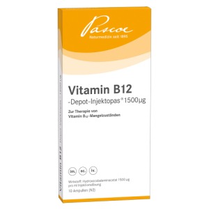 Abbildung: Vitamin B12 -Depot Injektopas 1500 µg, 10 x 1 ml