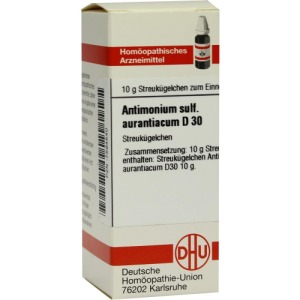 Antimonium Sulfuratum Aurantiacum D 30 G 10 g