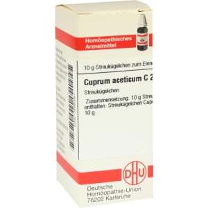Cuprum Aceticum C 200 Globuli 10 g
