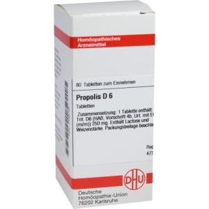 Propolis D 6 Tabletten 80 St