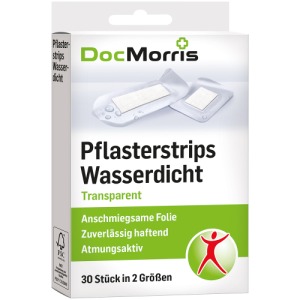 Abbildung: DocMorris Pflasterstrips Wasserdicht, 30 St.