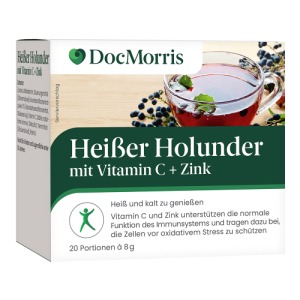 Abbildung: DocMorris Heißer Holunder, 8 x 20 g