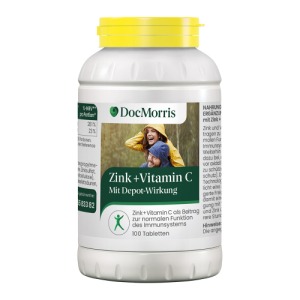 Abbildung: DocMorris Zink + Vitamin C, 100 St.