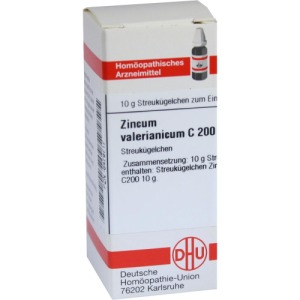 Zincum Valerianicum C 200 Globuli 10 g