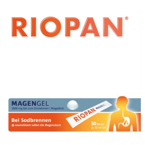 Abbildung: Riopan Magen Gel Stick-Pack, 50 x 10 ml
