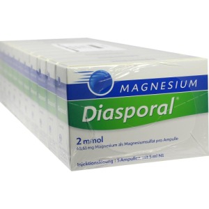 Magnesium-Diasporal 2 mmol Injektionslösung 50X5 ml