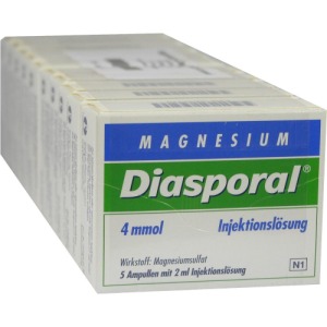 Magnesium-Diasporal 4 mmol Injektionslösung 50X2 ml