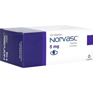 Abbildung: Norvasc 5 mg Tabletten, 100 St.