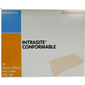 Intrasite Conformable Gelkompr.10x20 cm 10 St