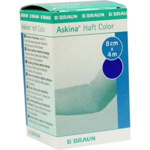 Askina Haftbinde Color 8 cmx4 m blau 1 St