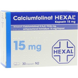 Calciumfolinat HEXAL 15 mg 30 St