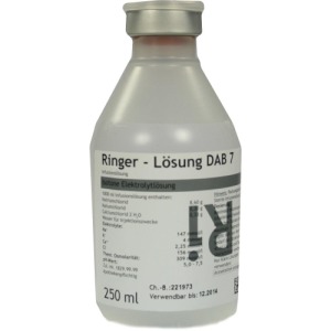 Ringer Lösung DAB 7 Plastik 250 ml